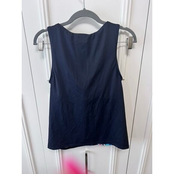 Lands' End Women's Floral‎ Tankini Swim Top Size 8 Multicolor - Picture 3 of 4